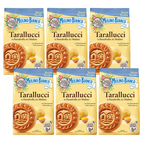 Mulino Bianco Tarallucci Biscuits Sablés D'italie 350g (Tarallucci, X6)
