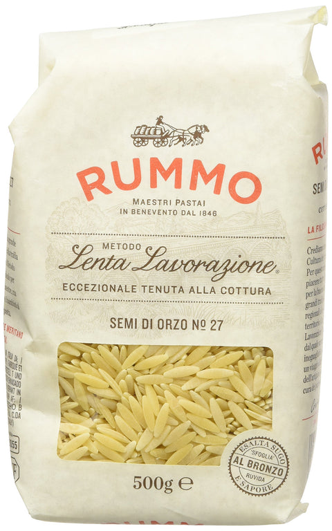 Rummo Pâte Semi Di Orzo N°27 500 G - Lot De 8