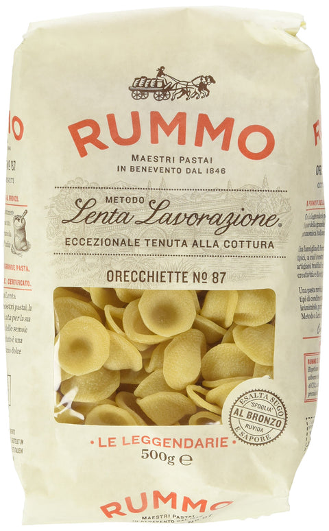 Rummo Pâte Orecchiette N°87 500 G - Lot De 6