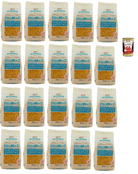 Rummo Lot De 10 Paquets De 400 G De Pâtes Sans Gluten, Sans Gluten, En Bronze, Idéales Pour Les Personnes Souffrant De La Maladie Cœliaque Ou D'intolérance Au Gluten, 400 G