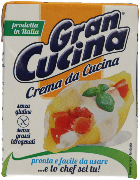 Gran Cucina Lot De 24 Crèmes De Cuisine 200 Ml