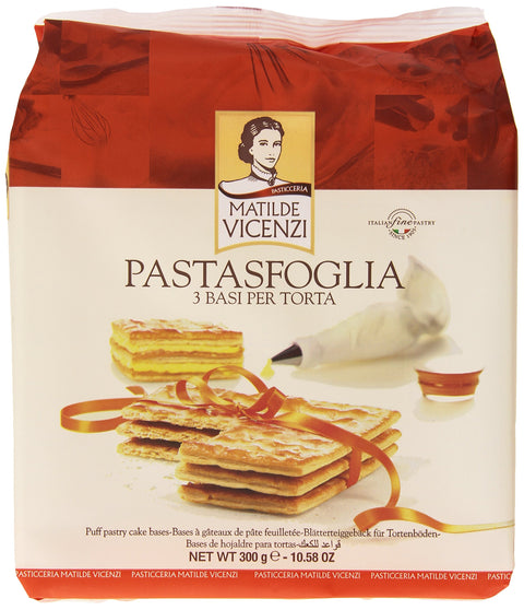 La Pâte Feuilletée Trois Bases Gâteau - 300g