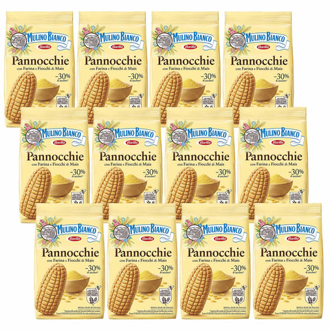 Mulino Bianco Pannocchie - Gâteaux De Maïs Croustillants 350g (Pannocchie, X12)