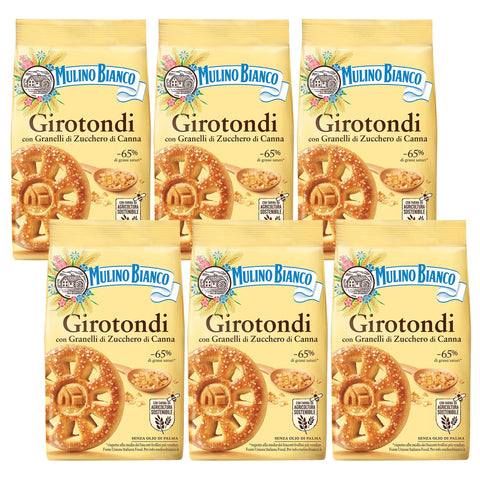 Mulino Bianco Girotondi - Pâte Brisée Avec Sucre 350g (Girotondi, X6)