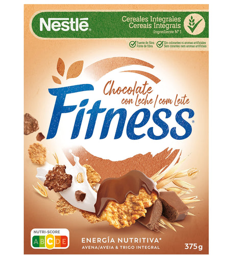 Nestlé Céréales Fitness Au Chocolat Au Lait 375 G