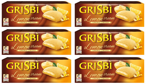 Grisbì Vicenzi Grisbi Lot De 6 Biscuits Au Citron 150 G