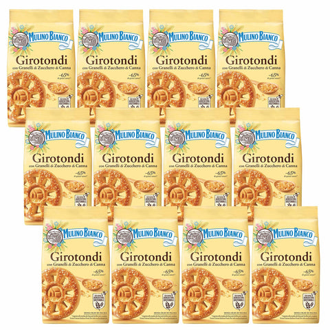 Mulino Bianco Girotondi - Pâte Brisée Avec Sucre 350g (Girotondi, X12)