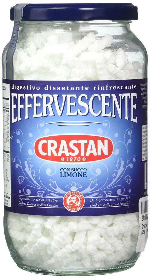 Crastan Limone Effervescente (Pots De 250 G) 8,8 Oz