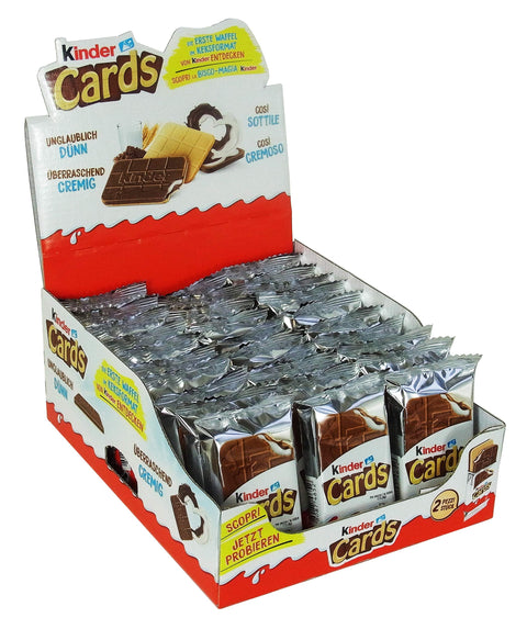 Kinder Cartes , 25.6 G (Lot De 30)