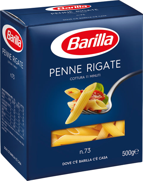 Barilla 073 Penne Rigate Gr.500 - [Pack De 6]