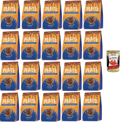 Monardo Pepite, Arachidi Ricoperte Di Cioccolato Al Latte, Cacahuètes Enveloppées De Chocolat Au Lait, 20 X 150 G + Italian Gourmet Polpa 400 G