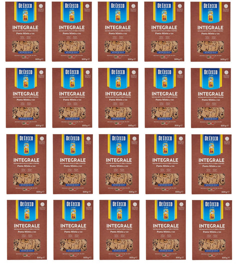 20x Pasta De Cecco Pasta Mista Integrali N° 120 Pâtes Italiennes À Grains Entiers 500g