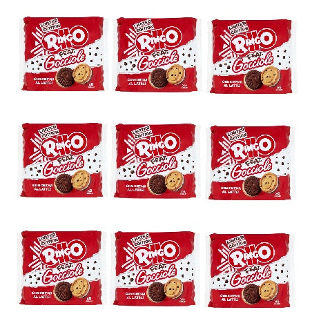 9x Ringo Feat. Gocciole Limited Edition Snack 6 portions 165g