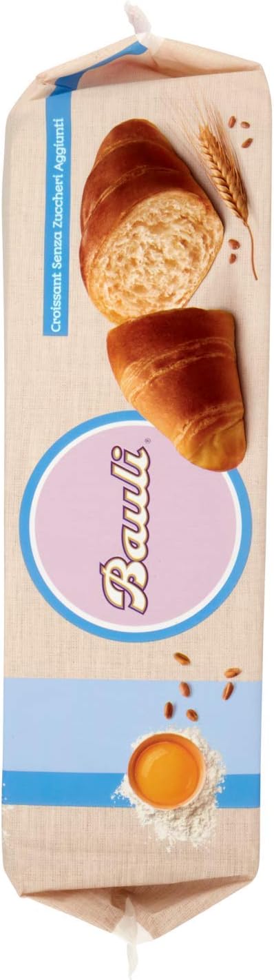 Bauli Croissant Buonessere Senza Zuccheri Aggiunti Sans Sucres Ajoutés 185g