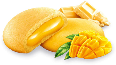 3x Vicenzi Grisbì Mango e Cioccolato bianco Biscuits fourrés à la crème de mangue et de chocolat blanc 112 g