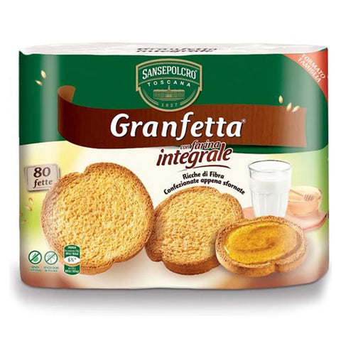 Buitoni Sansepolcro Granfetta Integrale Fette Biscottate Biscottes de Grains Entiers 600g