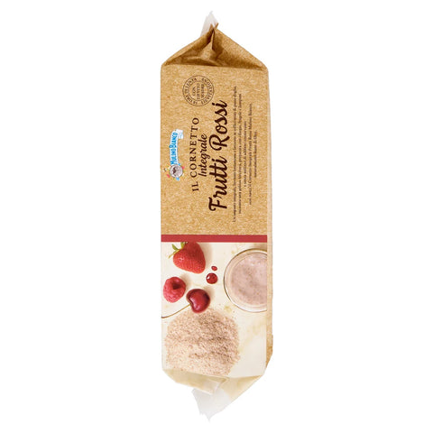 8x Mulino Bianco Cornetti Integrali Frutti Rossi Croissants complets aux fruits rouges (goûter) – 100 % farine complète – 6 pièces (300 g)