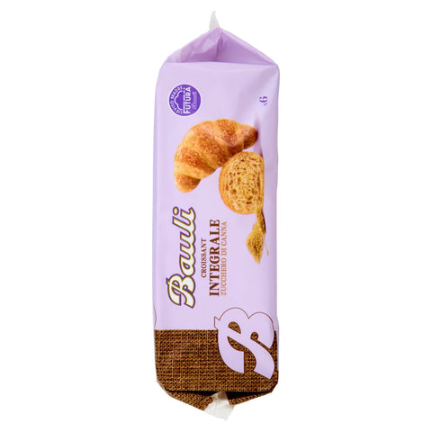 12x Bauli Cornetti con Farina Integrale e Zucchero di Canna Grezzo Croissants à la farine complète et au sucre de canne brut