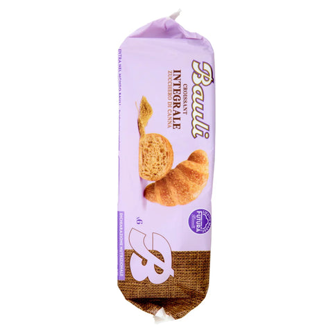 12x Bauli Cornetti con Farina Integrale e Zucchero di Canna Grezzo Croissants à la farine complète et au sucre de canne brut