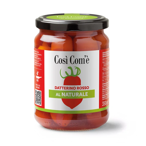 Così Com’è Datterino Rosso al naturale Tomate datterino rouge naturelle 6x 350g