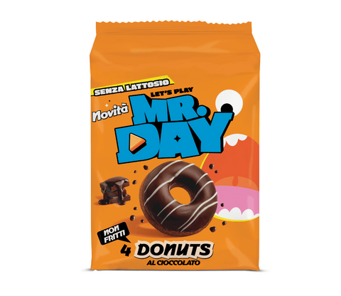 6x Mr.Day Donuts al Cioccolato Beignets au chocolat 200 g
