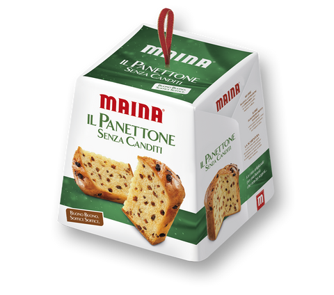 Maina Panettone Senza Canditi Panettone sans fruits confits 4x 750 g