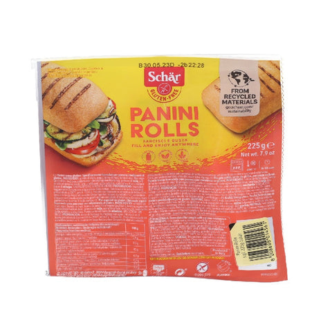 Schar Panini Rolls sandwichs sans gluten 225g