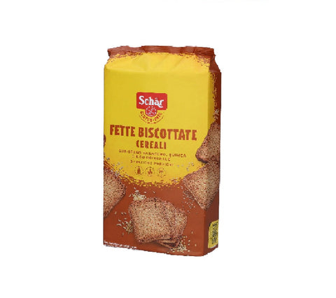 Schar Fette Biscottate ai cereali  Senza Glutine biscottes aux céréales sans gluten 260g