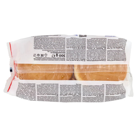 Roberto Maxi Hamburger Petits pains aux graines de sésame – Idéaux pour des hamburgers et des sandwichs juteux, 7 x 300 g + Italian Gourmet polpa 400g