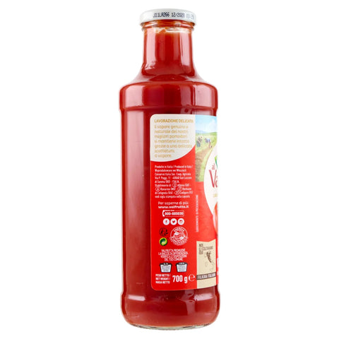 Valfrutta al Vapore Passata di Pomodoro purée de tomates veloutée cuite à la vapeur 12x 700 g