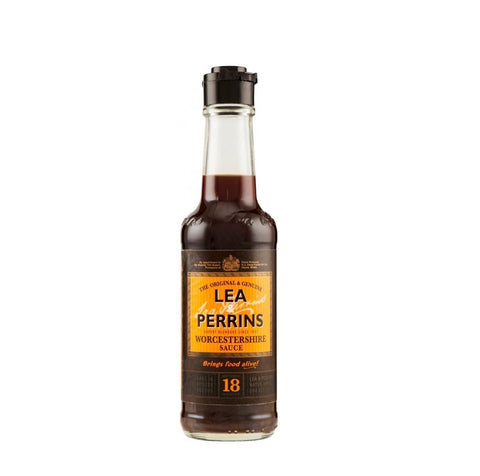 LEA & PERRINS Salsa Worcestershire sauce condimentaire en verre 150ml