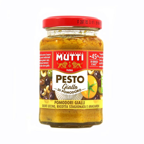 Mutti Pesto di pomodoro giallo pesto de tomates jaunes (180g)