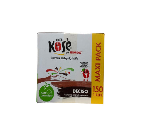 Kosè By Kimbo Caffè en Cialde Deciso 150 dosettes de café