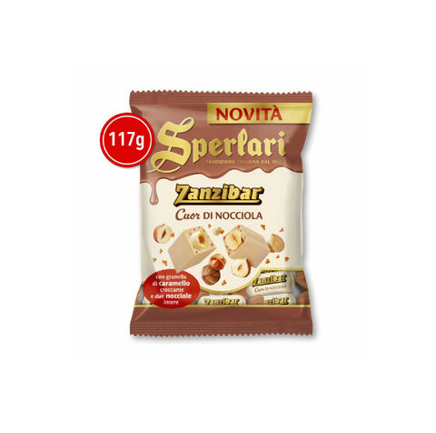 3x Sperlari Torroncini Cuor Di Nocciola Nougat aux noisettes 117g