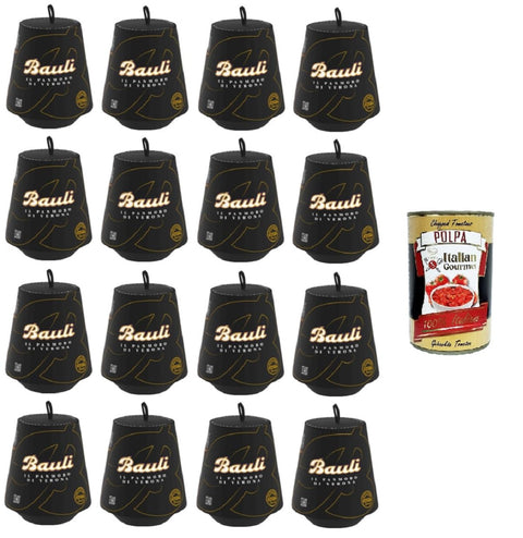Bauli Mini PanMoro di Verona - Pandorino, enrichi en cacao, morceaux de chocolat 16x100 gr+ Italian Gourmet polpa 400g (Copia)