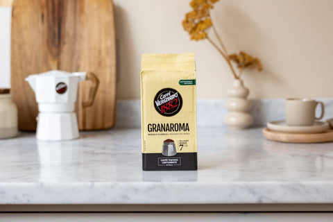 8x Caffè Vergnano 1882 Granaroma macinato 250 g de café moulu