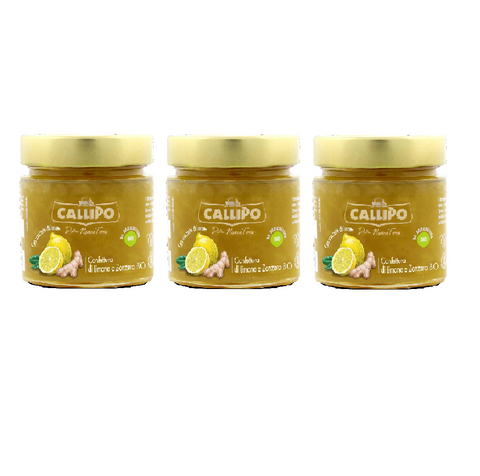 Callipo Confettura di Limone e Zenzero Confiture de Citron et Gingembre BIO 280g