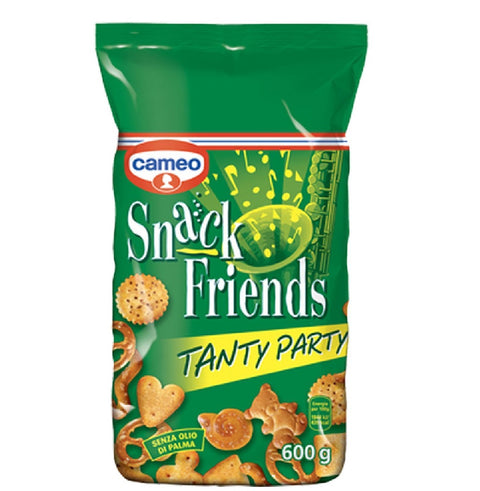 6x Cameo Snack Friends Tanty Party biscuits salés pour l'apéritif 600 g