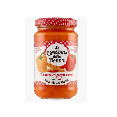 Le Conserve della Nonna Crema di peperoni Crème de poivre 190gr