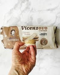 12x Vicenzi Vicenzovo Savoiardi al Caffè Bialetti biscuits à la cuillère aromatisés au café 200g