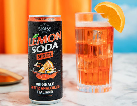 Lemonsoda Spritz Boisson gazeuse au jus d'orange 48 x 33 cl