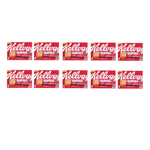 10x Kellogg's Oaties barretta miele e avena Barres miel-avoine, (4x40g) 160gr