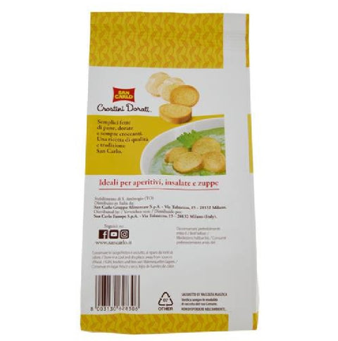 San Carlo Crostini Dorati Classici Croûtons grillés et frits 18x 200gr
