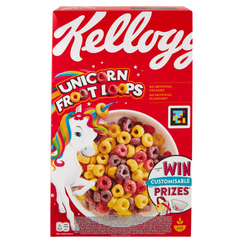Kellogg's Unicorn Froot Loops céréales 375g