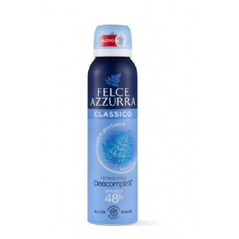 Felce Azzurra Classico Formula Idratalk Déodorant En Spray Efficacité 48 Heures Pas De Taches 12 X 150 Ml + Italian Gourmet Polpa 400 G
