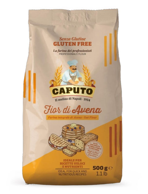 3x Caputo Fior di Avena Farine d'avoine complète, sans gluten 500 g