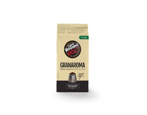 8x Caffè Vergnano 1882 Granaroma macinato 250 g de café moulu