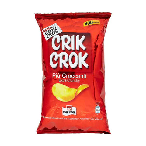 Crik Crok  Patatine Originali Chips 400gr
