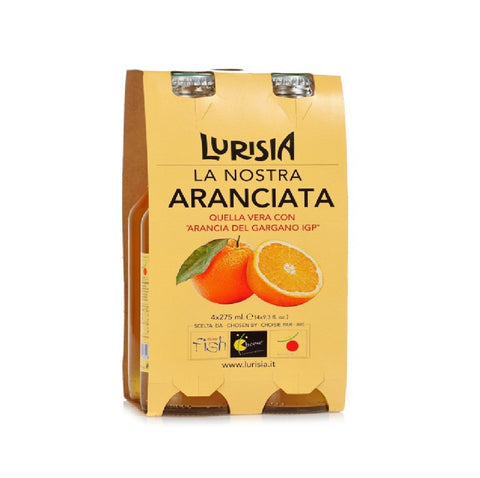 Lurisia Aranciata 4x275ml - Lurisia du jus d'orange