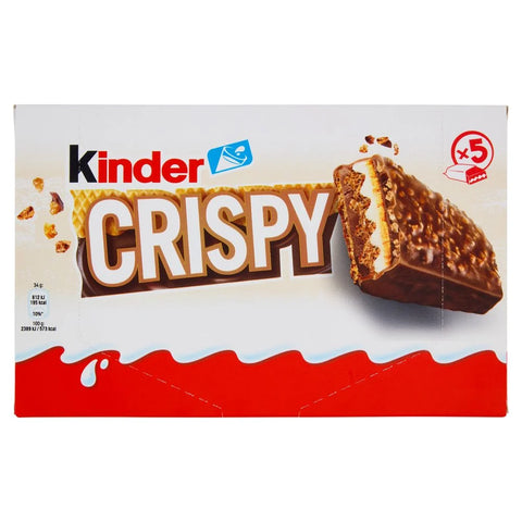 4x Ferrero Kinder Crispy 5 x 34 g